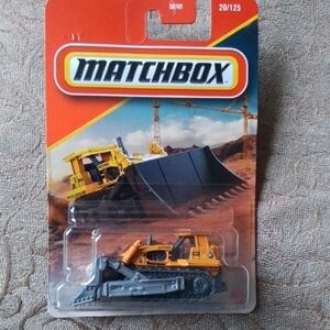 Match Yellow and Black Bulldozer Toy